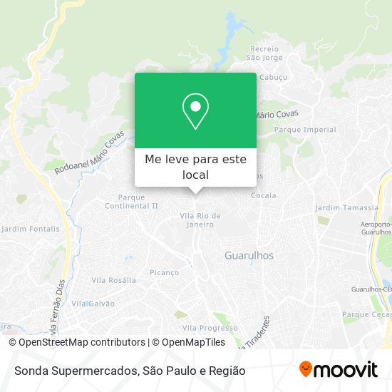 Sonda Supermercados mapa