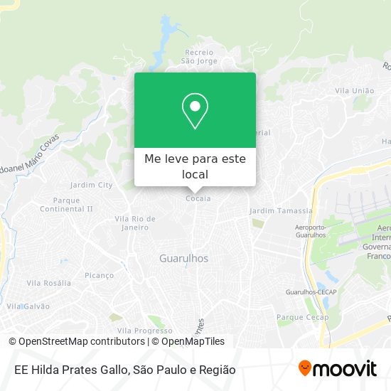 EE Hilda Prates Gallo mapa
