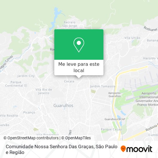 Comunidade Nossa Senhora Das Graças mapa
