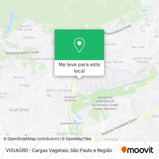 VIGIAGRO - Cargas Vegetais mapa