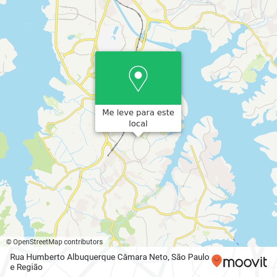 Rua Humberto Albuquerque Câmara Neto mapa