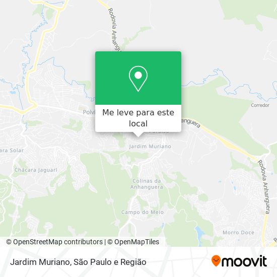 Jardim Muriano mapa