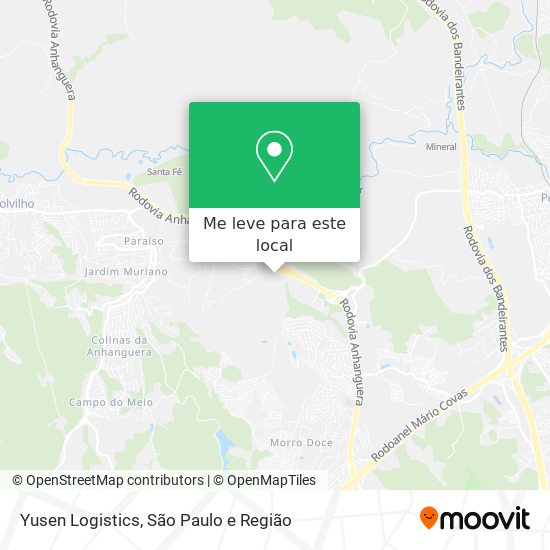 Yusen Logistics mapa