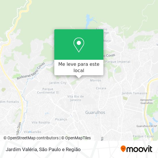 Jardim Valéria mapa
