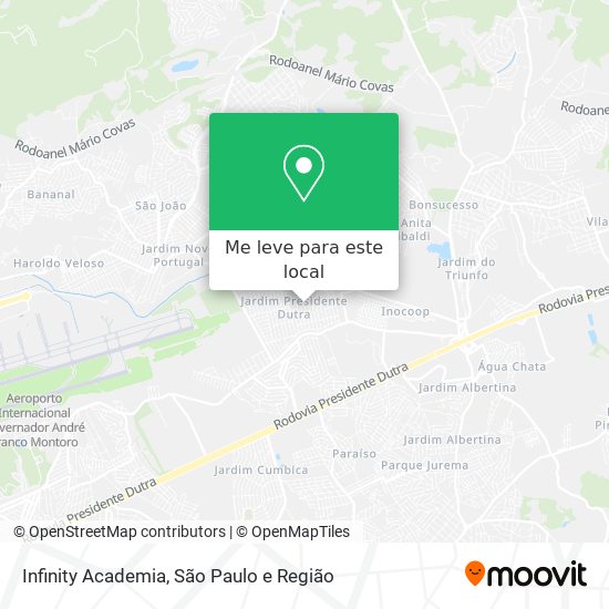 Infinity Academia mapa