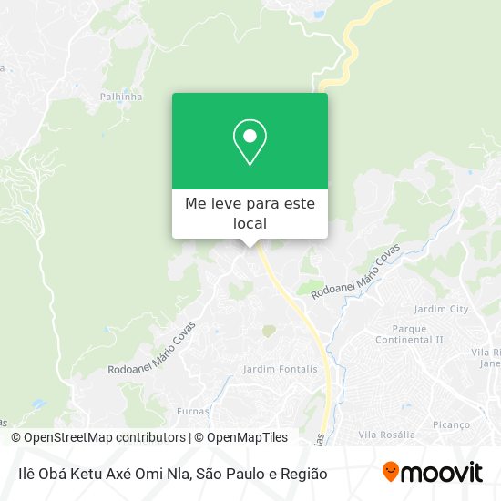 Ilê Obá Ketu Axé Omi Nla mapa
