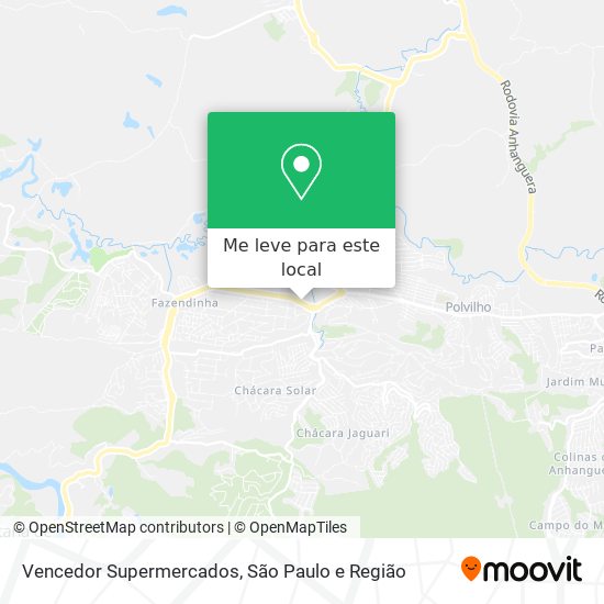 Vencedor Supermercados mapa
