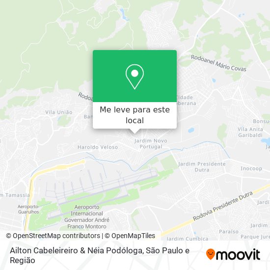 Ailton Cabeleireiro & Néia Podóloga mapa