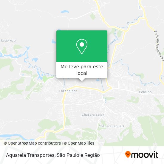 Aquarela Transportes mapa