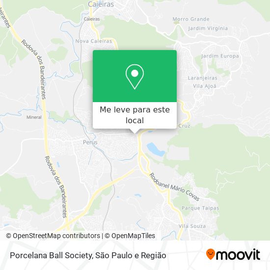 Porcelana Ball Society mapa