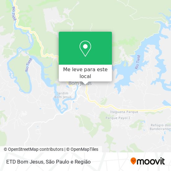 ETD Bom Jesus mapa