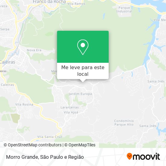 Morro Grande mapa