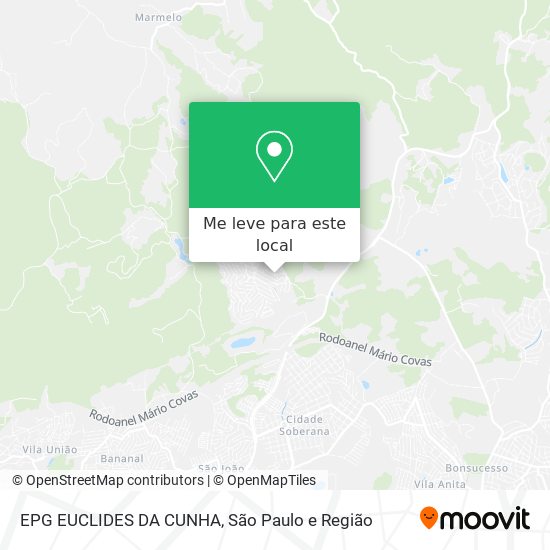 EPG EUCLIDES DA CUNHA mapa