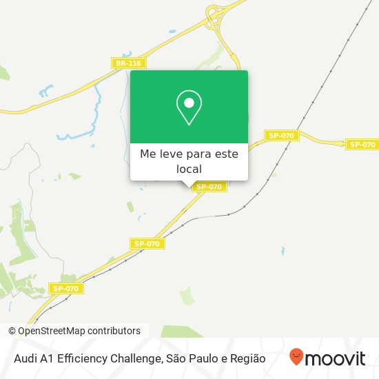 Audi A1 Efficiency Challenge mapa