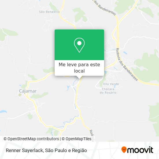 Renner Sayerlack mapa
