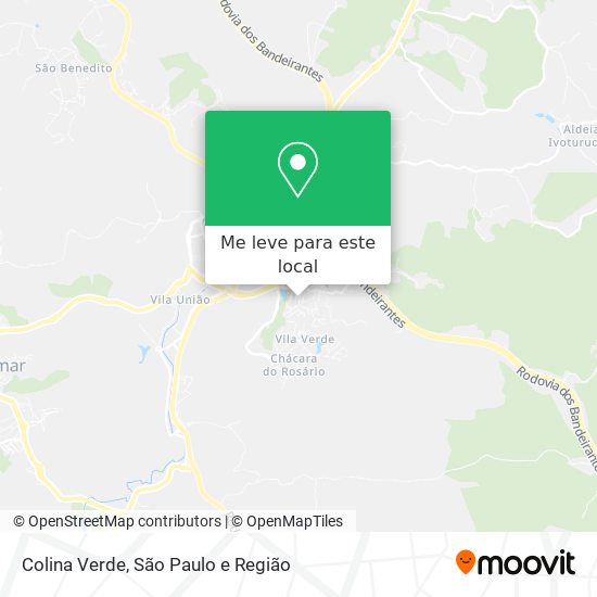 Colina Verde mapa