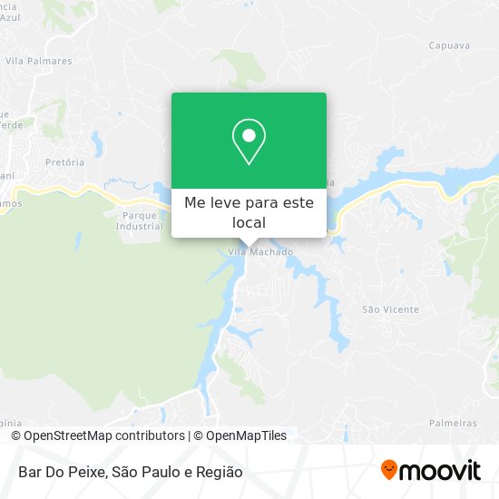 Bar Do Peixe mapa