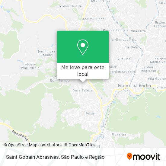 Saint Gobain Abrasives mapa
