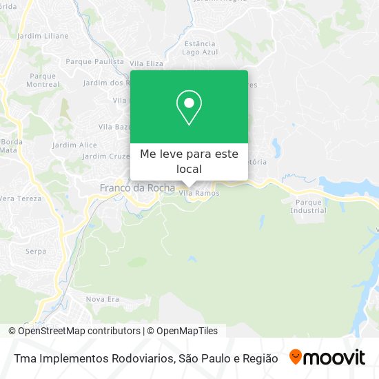 Tma Implementos Rodoviarios mapa