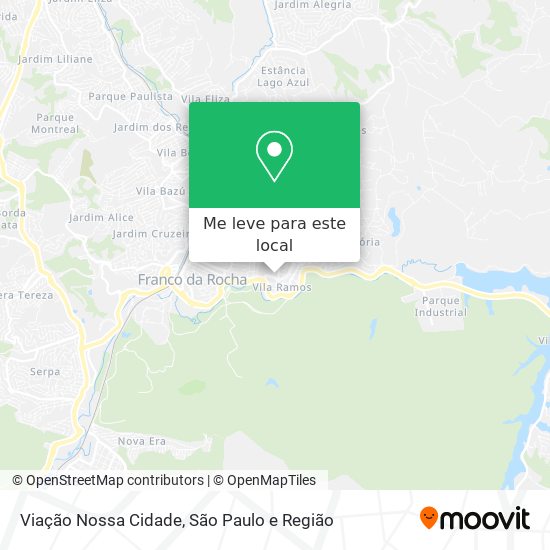 Viação Nossa Cidade mapa