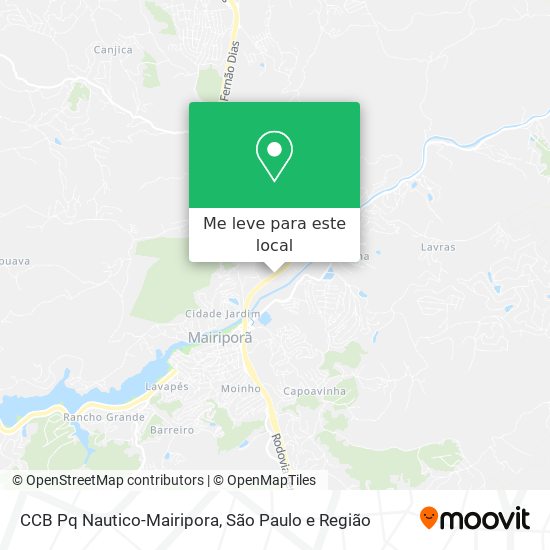 CCB Pq Nautico-Mairipora mapa