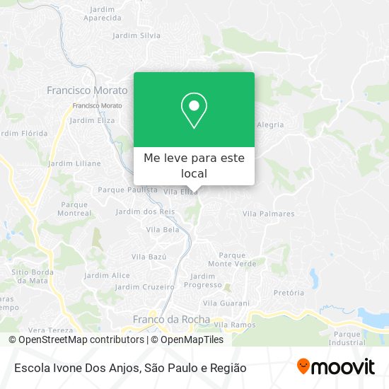 Escola Ivone Dos Anjos mapa