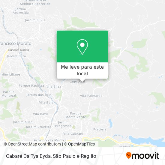 Cabaré Da Tya Eyda mapa