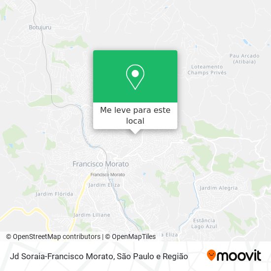 Jd Soraia-Francisco Morato mapa