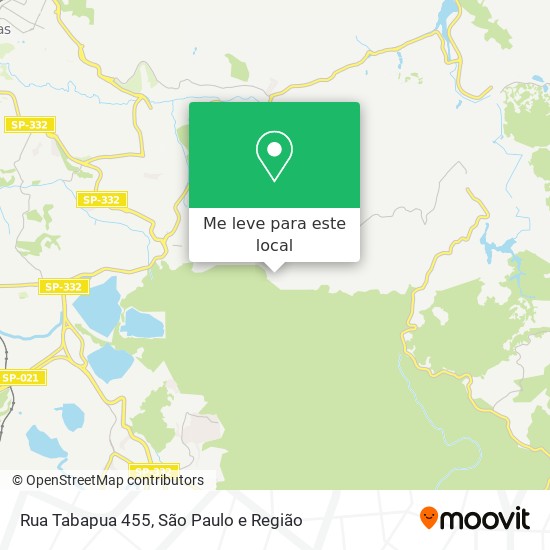 Rua Tabapua 455 mapa