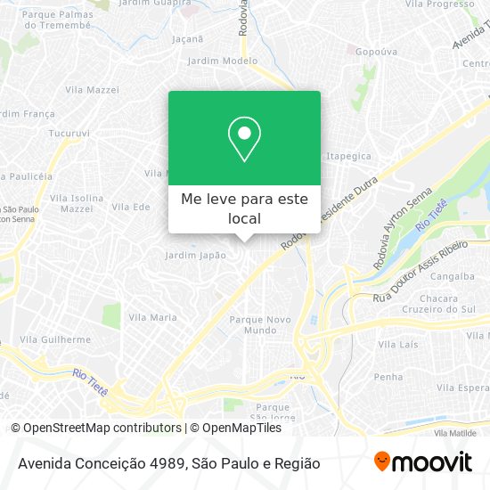Avenida Conceição 4989 mapa