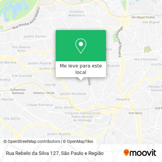 Rua Rebelo da Silva 127 mapa