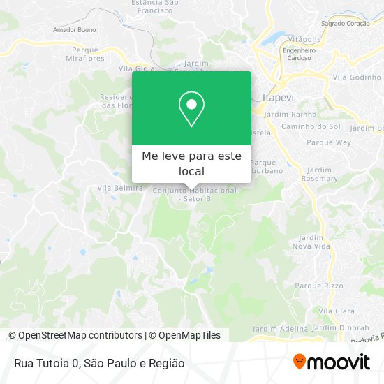 Rua Tutoia 0 mapa