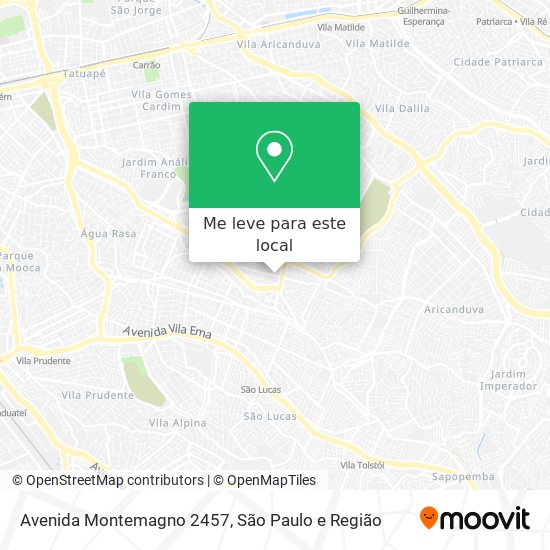 Avenida Montemagno 2457 mapa