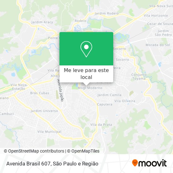 Avenida Brasil 607 mapa