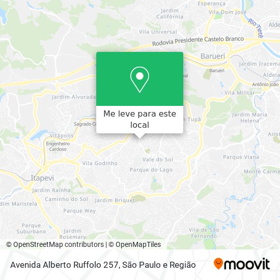 Avenida Alberto Ruffolo 257 mapa