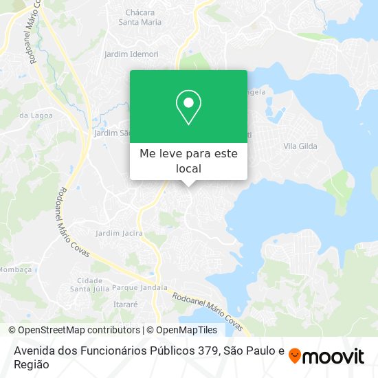 Avenida dos Funcionários Públicos 379 mapa