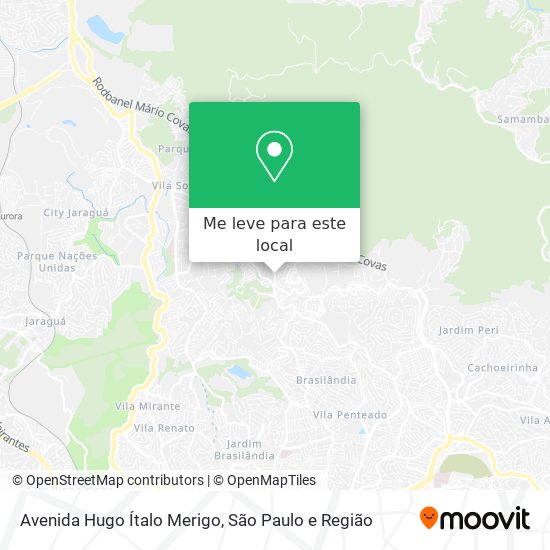 Avenida Hugo Ítalo Merigo mapa
