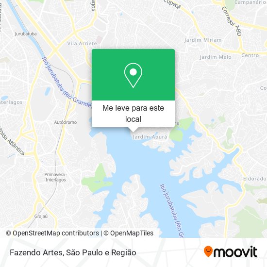 Fazendo Artes mapa