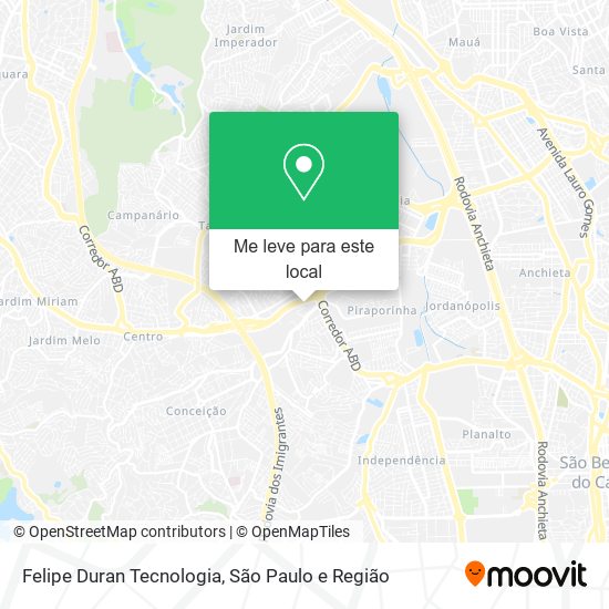 Felipe Duran Tecnologia mapa