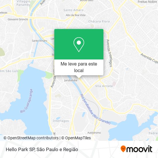 Hello Park SP mapa