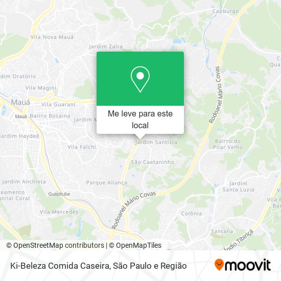 Ki-Beleza Comida Caseira mapa