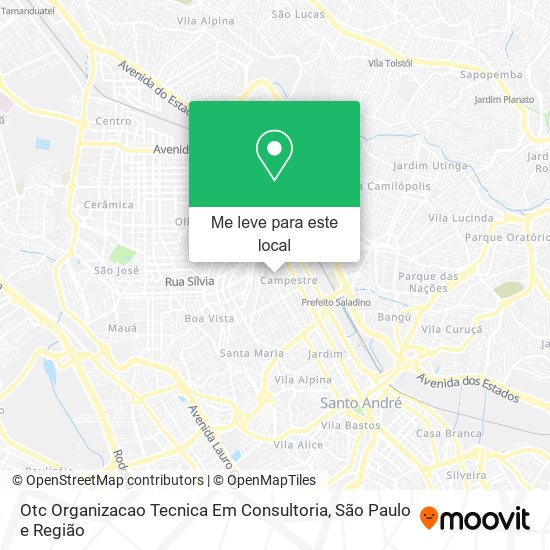 Otc Organizacao Tecnica Em Consultoria mapa