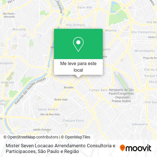 Mister Seven Locacao Arrendamento Consultoria e Participacoes mapa