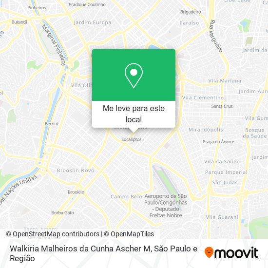 Walkiria Malheiros da Cunha Ascher M mapa