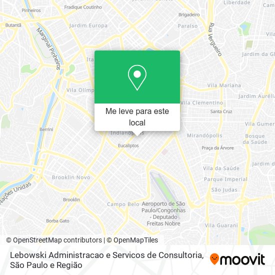 Lebowski Administracao e Servicos de Consultoria mapa