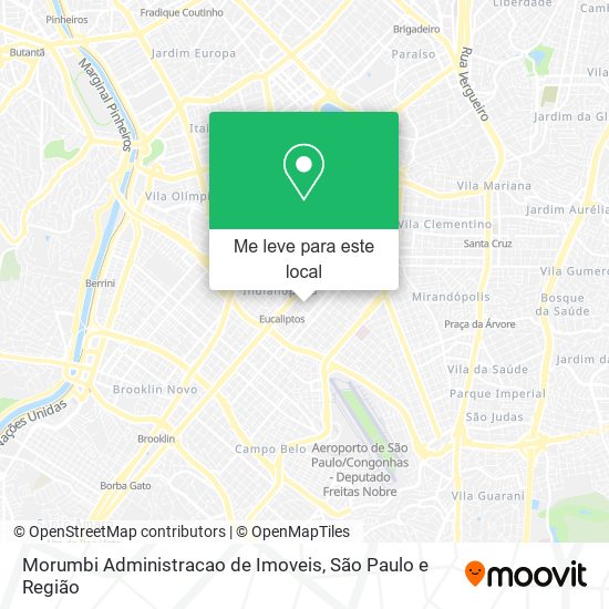 Morumbi Administracao de Imoveis mapa