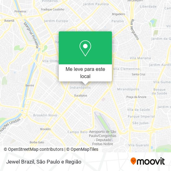 Jewel Brazil mapa