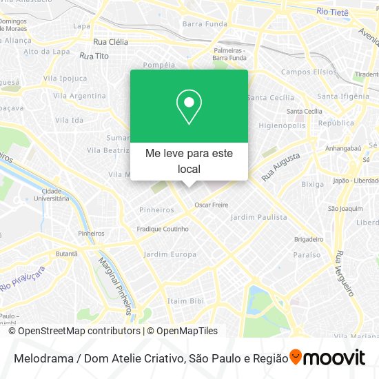 Melodrama / Dom Atelie Criativo mapa