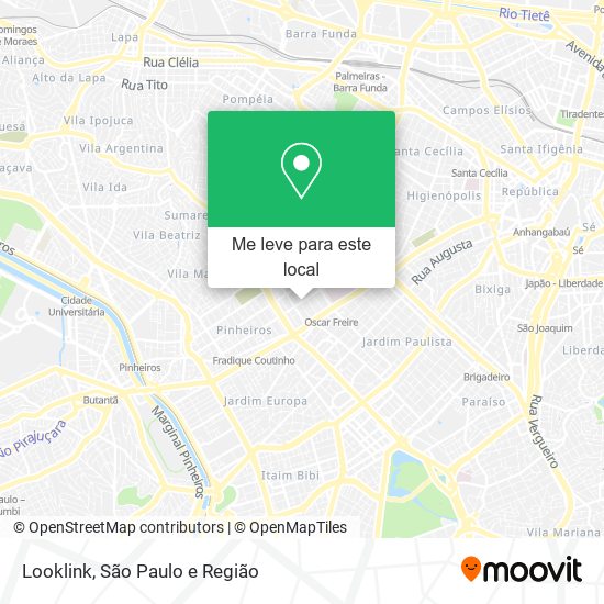 Looklink mapa