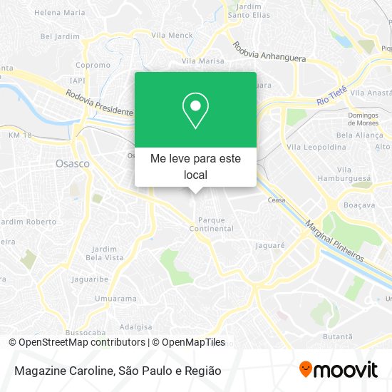 Magazine Caroline mapa